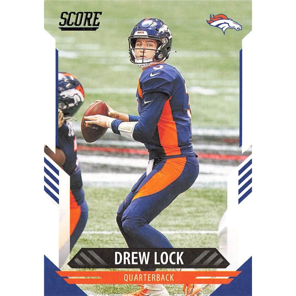 2021 Score Football Card - #215 Drew Lock